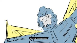 Transformers One  Sentinel Prime Attacks  Storyboard Animatic [upl. by Olcott]