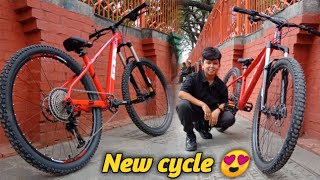 Finally Naya cycle kiniyo worth Rs 50000 😍  Jhandai crash bhayo [upl. by Naujad]