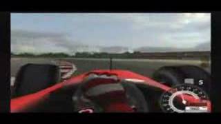 Lap of MagnyCours on PS2 F1 05 [upl. by Nylorac448]