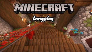 Minecraft Relaxing Longplay  Cave Entrance  Cozy Cottagecore No Commentary 121 [upl. by Rubi]