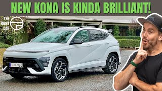 Hyundai Kona 2024 review Small SUV goes big on tech space and price adds hybrid [upl. by Hollie]