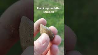 Neolithic Hampshire  scraper [upl. by Atiuqrehs15]