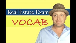 Vocabulary Terms from the Real Estate Exam  PrepAgent [upl. by Nahrut]