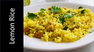 Lemon Rice Recipe । Chitranna Recipe [upl. by Siroval899]