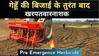 गेहूं की बिजाई के तुरंत बाद Pendimethalin 30 की सही मात्रा  Pendimethalin 30 EC  Wheat Farming [upl. by Etnecniv115]