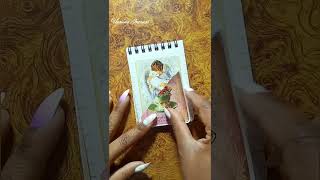 ASMR Scrapbooking  Creative Journaling Spread shorts scrapbooking asmr creativejournal [upl. by Ayahs828]