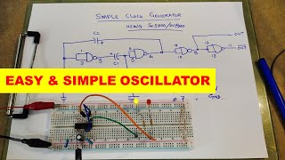 1003B Simple most Oscillator circuit [upl. by Adamis232]