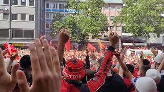 🇦🇱 50000 Albania Fans Celebrate  Match vs Italy 🇮🇹 UEFA EURO in DORTMUND  Overrun Albanien [upl. by Sorodoeht]