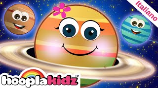 Canzone del pianeta  Sistema solare per bambini  Canzoni per bambini  Hooplakidz italiano [upl. by Oza837]