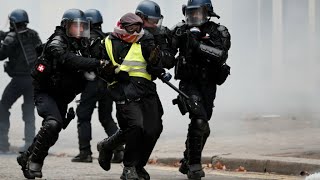 Gilets jaunes  nouvelle journée de violences plus de 1 300 interpellations [upl. by Haek]