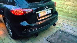 2008 Infiniti EX35 Straight Pipedmuffler deleted [upl. by Mechelle473]