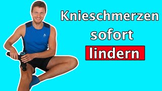 Massagepistole Anwendung für Knieschmerzen  Schmerzen im Knie reduzieren  Flow Pro Gutscheincode [upl. by Hieronymus76]