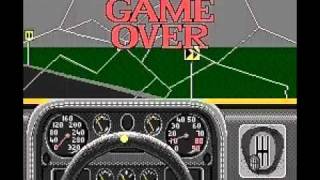 Game Over Man  The Duel Test Drive II SNES  SUPER NINTENDO [upl. by Anaila390]