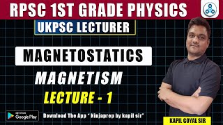 magnetism 1  RPSC First Grade physics  Ukpsc physics lecturer 2024  PGT Physics  ninjaprep [upl. by Meng]