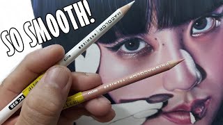 BURNISHING Colored Pencil Technique How to Draw amp Blend Smooth Skin Tone with PRISMACOLOR [upl. by Loreen]