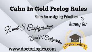 Cahn Ingold Prelog Rules [upl. by Landry]