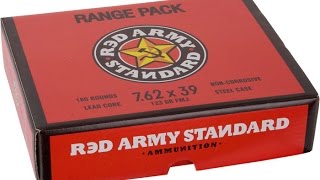 Red Army Standard Range Packs 762x39 Cheap [upl. by Ynnij80]