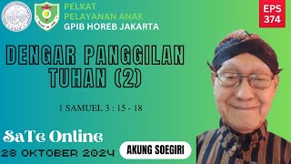 SAAT TEDUH PELKAT PA GPIB HOREB  28 OKTOBER 2024 [upl. by Phemia841]