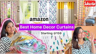 Huge CURTAINS Haul  Affordable and Elegant  Best Home Decor curtains  subscribe for more [upl. by Dlareg]