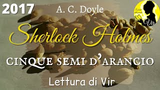 ACDoyle Sherlock Holmes  Cinque semi darancio  Audiolibro ITA Lettura di Vir [upl. by Ahsoyek]