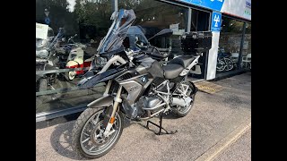 BMW R1250 GS BLACK 2019 QUICK WALK TOUND amp START UP [upl. by Letnuahc824]