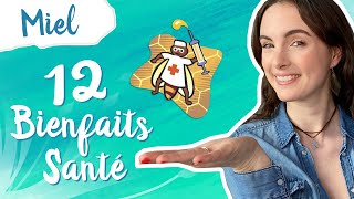 12 BIENFAITS du MIEL pour la SANTÉ [upl. by Buttaro222]