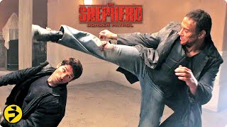 THE SHEPHERD BORDER PATROL  Best Fight Scenes  Jean Claude Van Damme Scott Adkins [upl. by Fulcher]