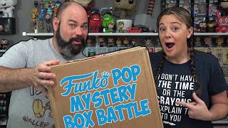 200 Funko Pop Mystery Box Battle Vs My Wife [upl. by Lemrac]