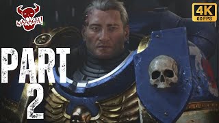 Warhammer 40000 Space Marine 2 PS5 Walkthrough Gameplay Part 2 [upl. by Trepur]