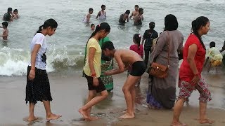 Top Most Attraction of Beaches in Chennai Tamil Nadu India Part 1 [upl. by Yborian999]