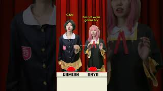 Damianya in a quiz bee spyxfamily spyxfamilycosplay [upl. by Atnamas]