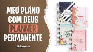 Meu Plano com Deus  Planner Permanente  Pão Diário • Livraria 100 Cristão [upl. by Yeliac]