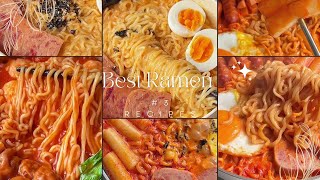 Best ramen recipes  Korean noodles  ENfoodie [upl. by Atiniv]