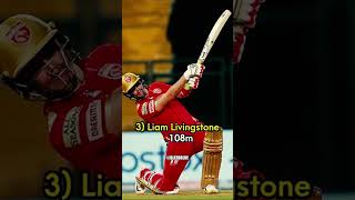 Liam Livingstone 117m six😱  Shorts  cricket [upl. by Hurd]