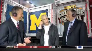 Eminems ESPN interview is really awkward [upl. by Odiug468]