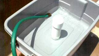 Basic 2 inch Bell Siphon for Aquaponics [upl. by Eisinger]