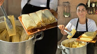 Tamales de Raja con Queso  La Herencia de las Viudas [upl. by Johnathon55]