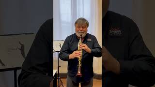 VivaldiFrost excerpt Corrado Giuffredi clarinet [upl. by Emylee]