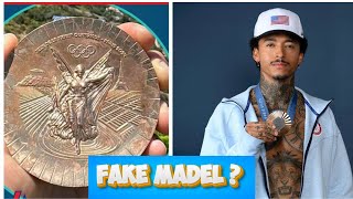 Nyjah Huston Reveals Olympic Medals SHOCKING Damage Days After Win [upl. by Ainattirb]