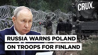 Estonia To Follow Finland In Closing Border With Russia Over “Hybrid Attacks” Poland Offers Troops [upl. by Cornia]