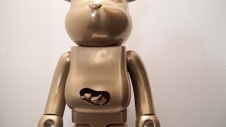 I made 1000 Bronze Bearbrick for her [upl. by Korie693]