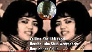 Xaliima Khaliif Magool  Heedhe Laba Shub Weeyaaneey Kaban Cajiib Leh Ereyadii Abwaan Sulub Cumar [upl. by Aicitan104]