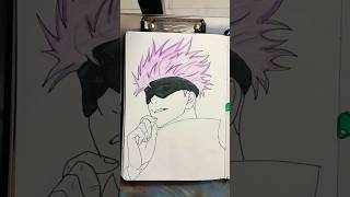 GOJO SATORU✍️😅 jujutsukaisen anime gojo jjk gojosatoru ytshots [upl. by Lichtenfeld]