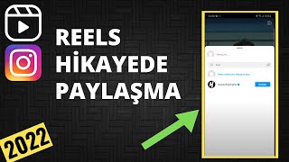 INSTAGRAM REELS HİKAYEDE PAYLAŞMA [upl. by Gabor]