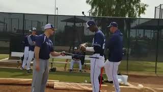 Jim Parque Training Padres pitchers using the VPX Harness [upl. by Eriuqs896]