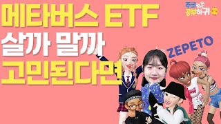 동시상장한 메타버스 ETF 4종 비교해봤습니다  주코랑 공부하귀 [upl. by Yelats]