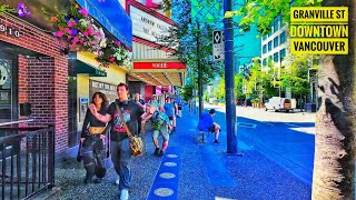 Vancouver Walk 🇨🇦  Downtown to Yaletown [upl. by Aara310]