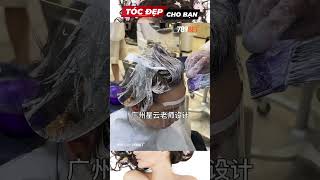 Kiểu tóc uốn ngắn cá tính nhuộm đẹp dành cho con gái hairstyle hair tocdep [upl. by Nrobyalc]