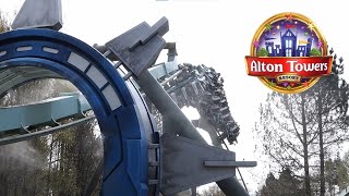 Galactica Off Ride POV  Alton Towers [upl. by Lraep]