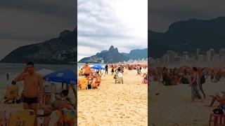 🇧🇷 Most Beautiful Brazilians Beach ⛱️ in Rio De Janeiró 😍 🇧🇷 [upl. by Nahttam]